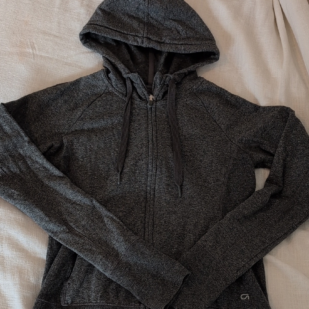 GAP Charcoal Full-Zip Hoodie